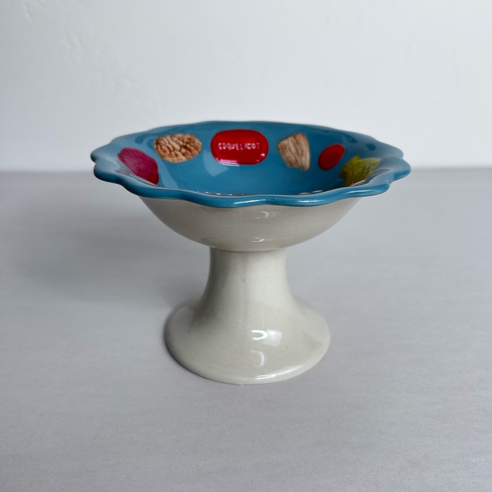 NWOT John Derian Stoneware Candy Dish 2025 Serving Dish Whimsical - Picture 2 of 15